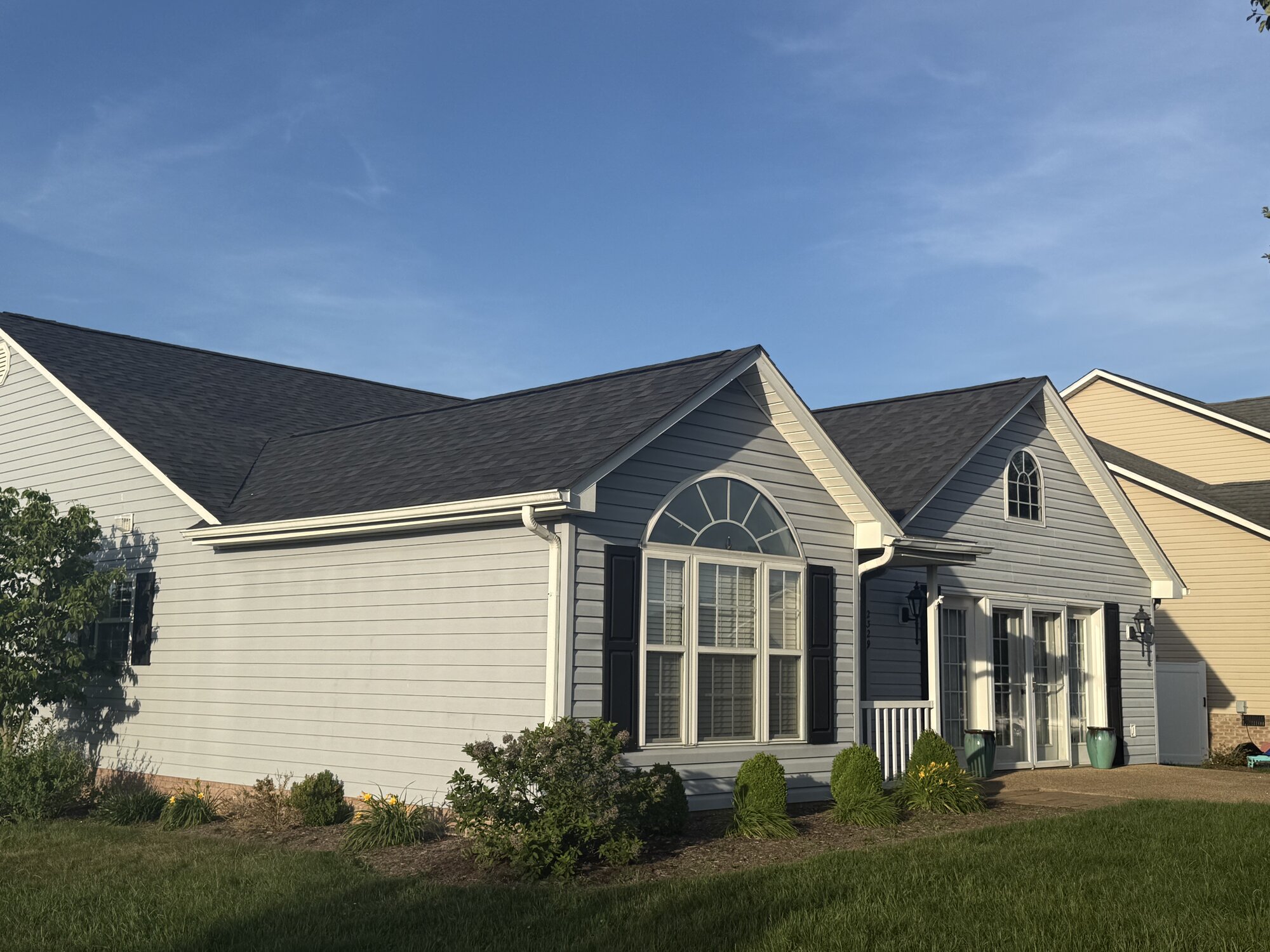 Roofing project by Davis Roofing & Exteriors — Staunton, Virginia (1)